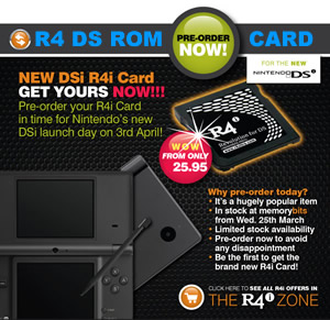 Buy R4 for DSi R4i